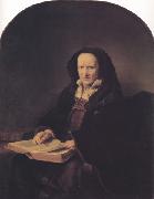 Historiated portrait of an 81 year-old Woman (mk33) Ferdinand bol